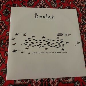 Beulah A Small Cattle Drive In A Snow Storm LTD ED Vinyl Single 7inch